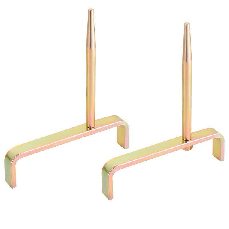 Acymner Cylinder Head Stand | 2 Pack Automobile Engine Cylinder Head Bracket with Tapered Mandrels, Cylinder Head Work Stand Set for Engine Maintenance - Image 1